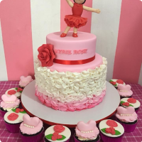 Ballet Ballerina Custom Cake