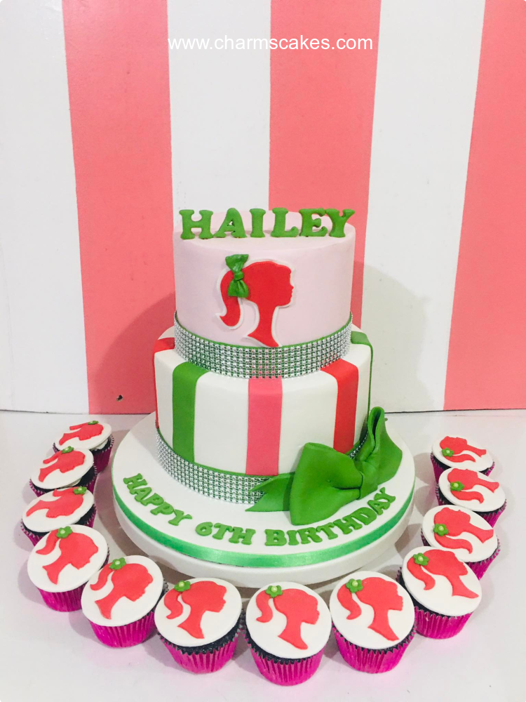 Hailey Barbie Custom Cake