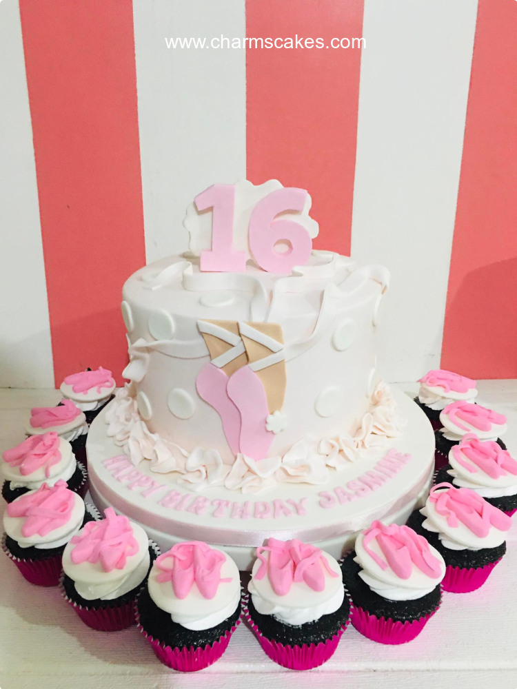 Jasmine's Barbie Custom Cake