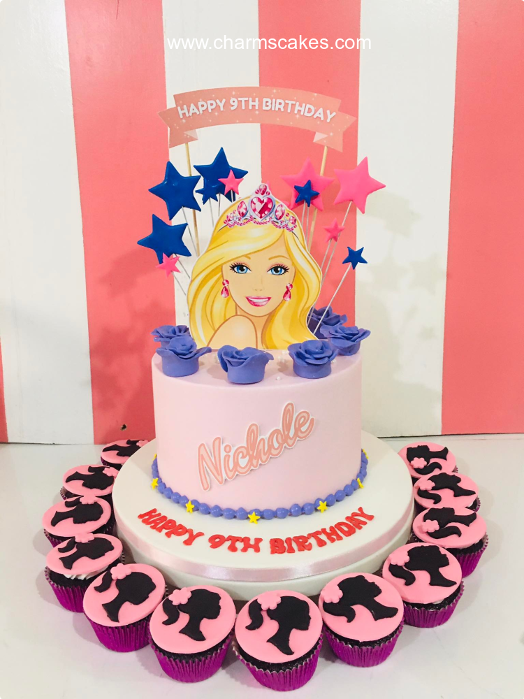 Nichole's Barbie Custom Cake