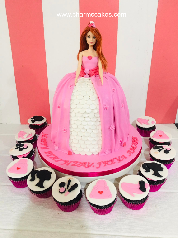 Freeya Barbie Custom Cake