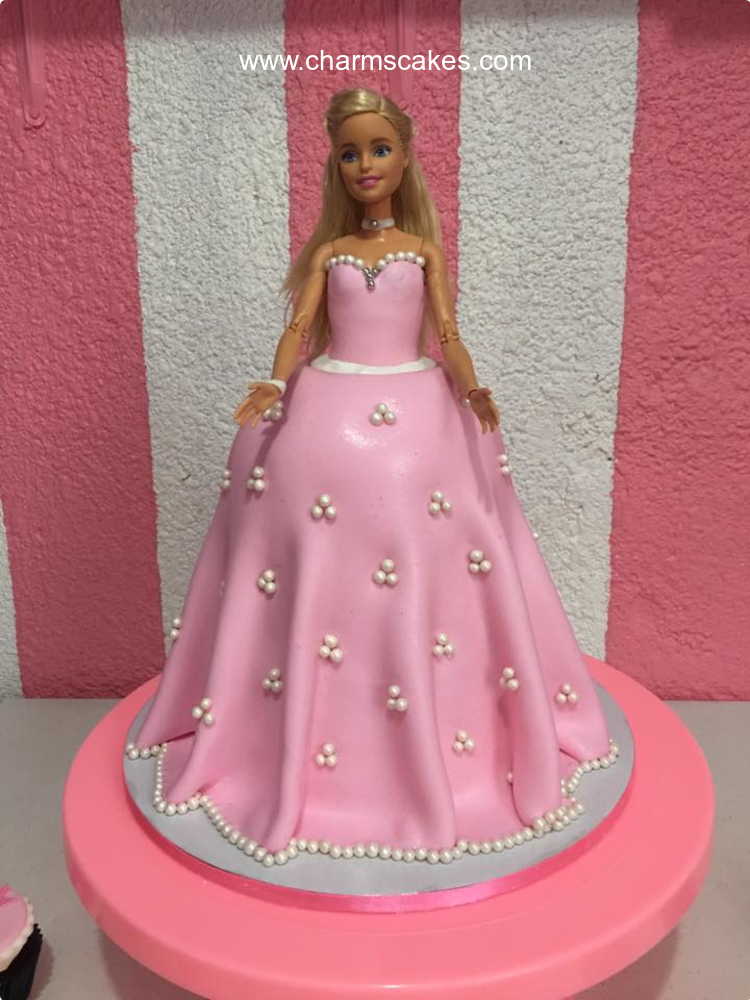 Barbie Doll Barbie Custom Cake