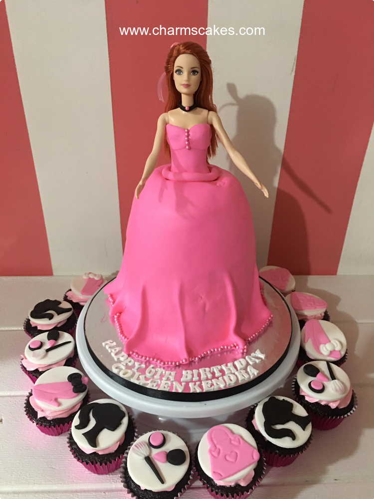 Kendra's Barbie Custom Cake