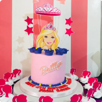 Brittlyn Barbie Custom Cake