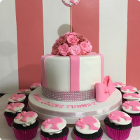 Louise's Barbie Custom Cake