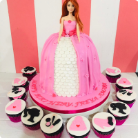 Freeya Barbie Custom Cake