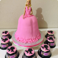 Barbie Barbie Custom Cake