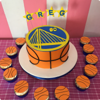 Greg Basket Ball Custom Cake