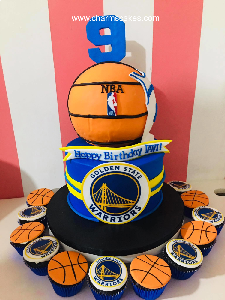 Javi Basket Ball Custom Cake