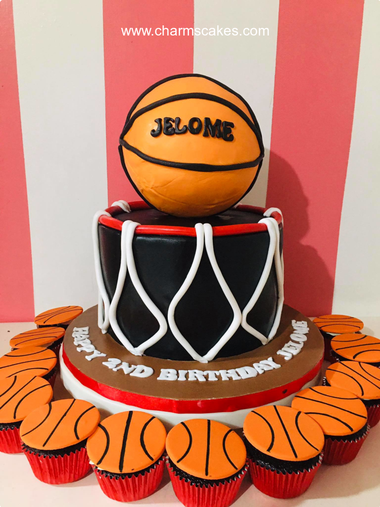 Jelome Basket Ball Custom Cake