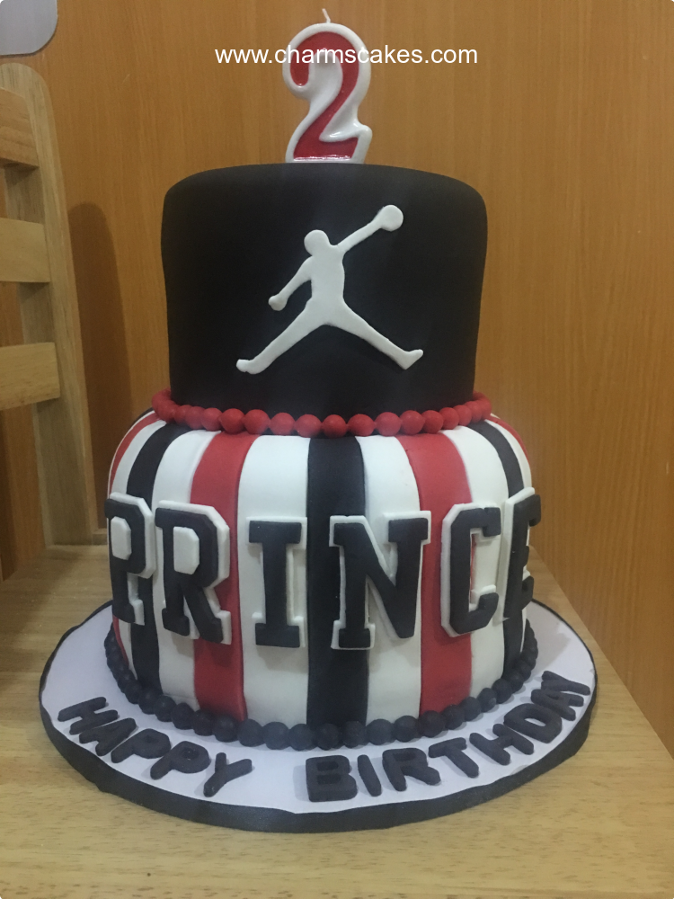 Michael Jordan Shoe Cake