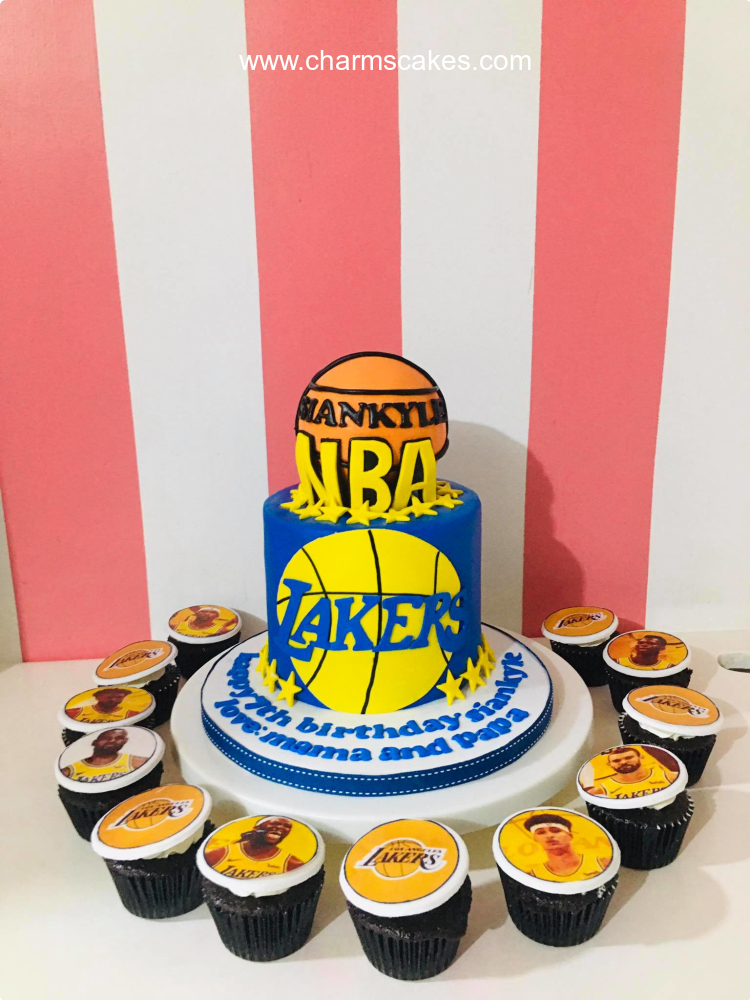 NBA Basket Ball Custom Cake