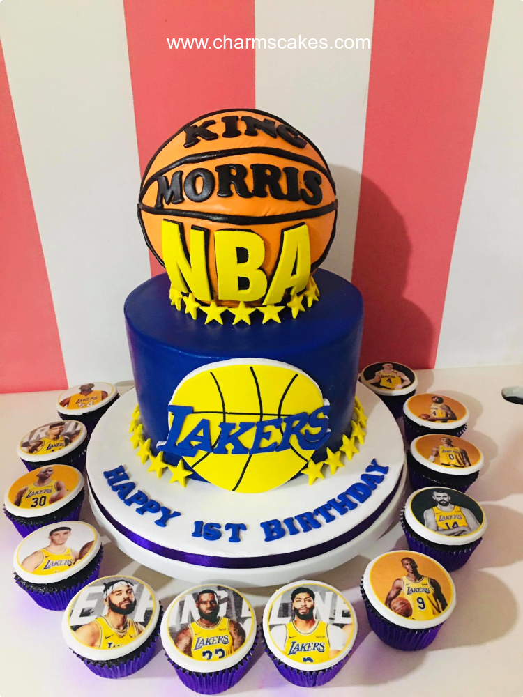 King Morris Basket Ball Custom Cake