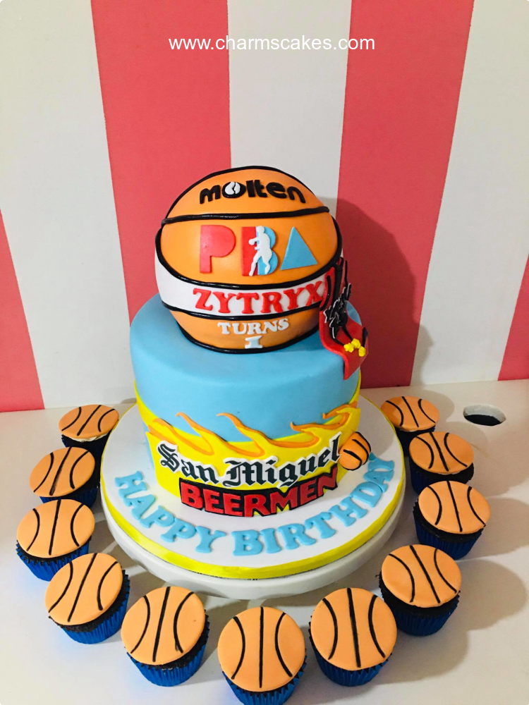 Amaze PBA Basket Ball Custom Cake