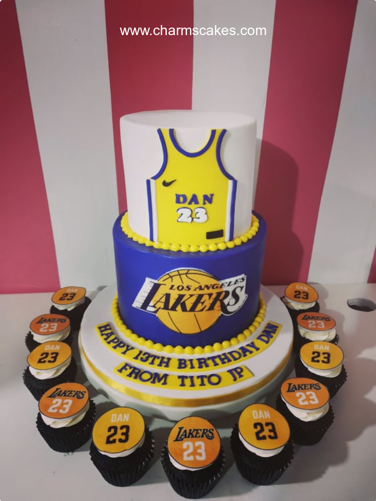 Mr. Dan Basket Ball Custom Cake