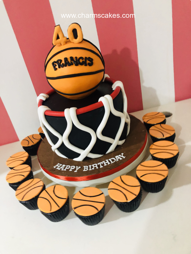 Francis Basket Ball Custom Cake