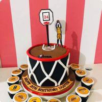 Kobe D Basket Ball Custom Cake