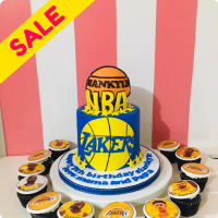 NBA Basket Ball Custom Cake