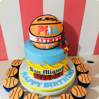 Amaze PBA Basket Ball Custom Cake