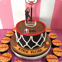 Slam Jam Basket Ball Custom Cake