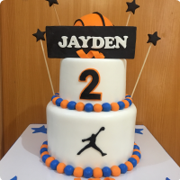 Jayden Basket Ball Custom Cake