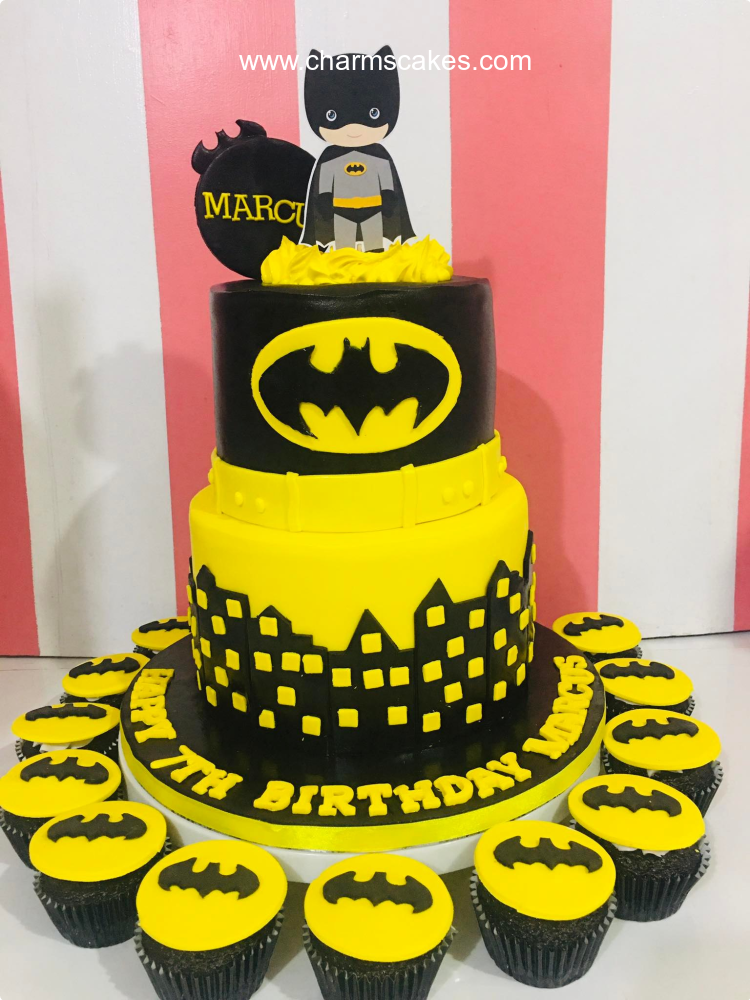 Marcus's Batman Custom Cake