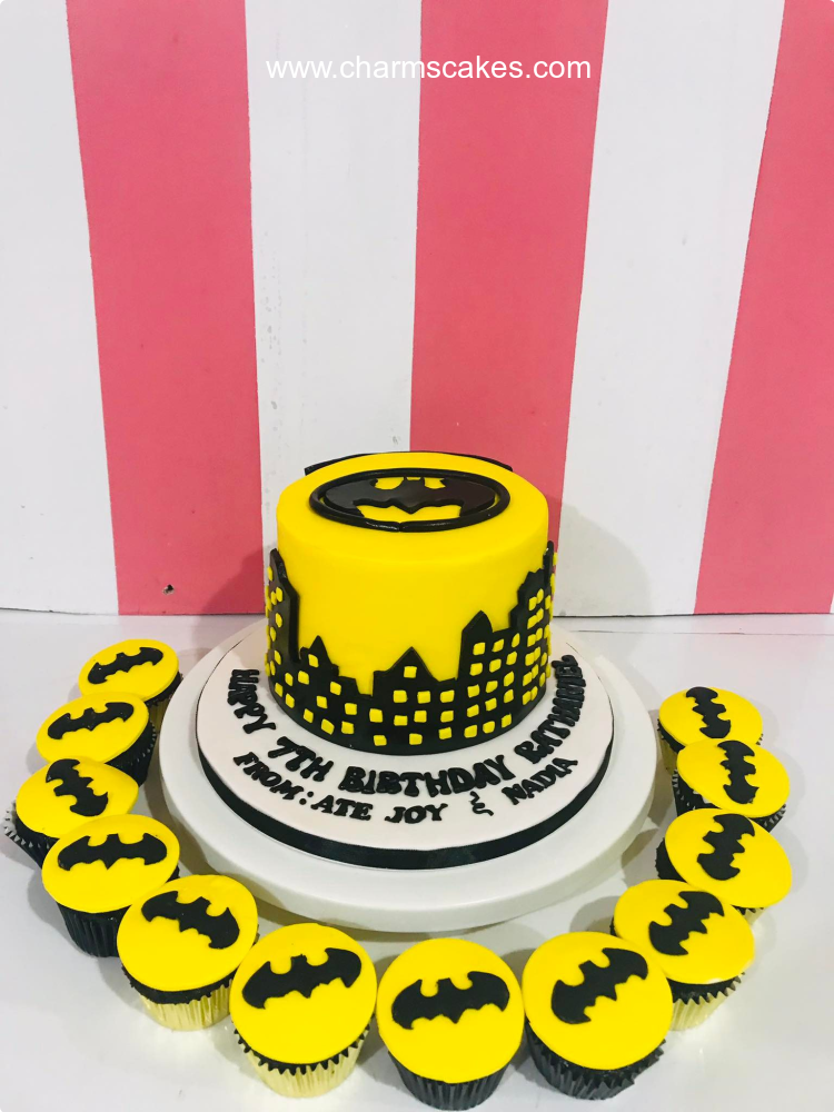 Raph's Batman Custom Cake