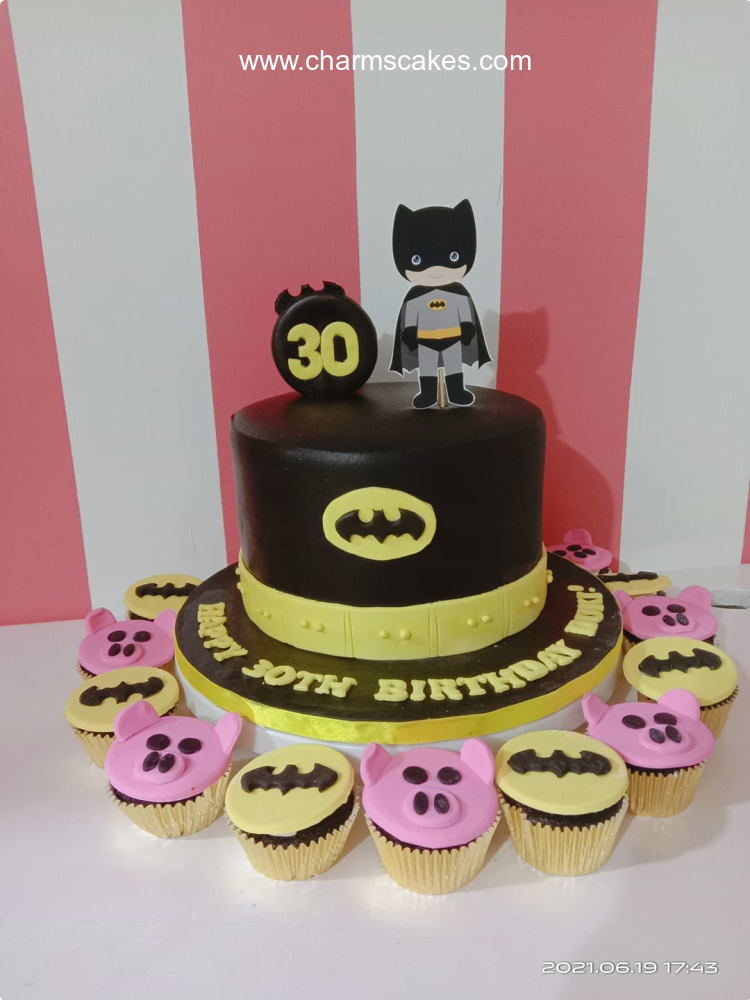 Duke's Batman Custom Cake