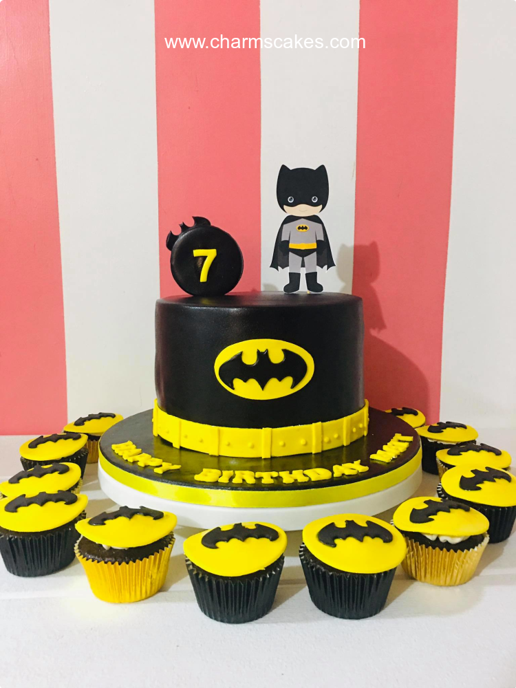 batman-cakes-cupcakes-mumbai-birthday-14 - Cakes and Cupcakes Mumbai