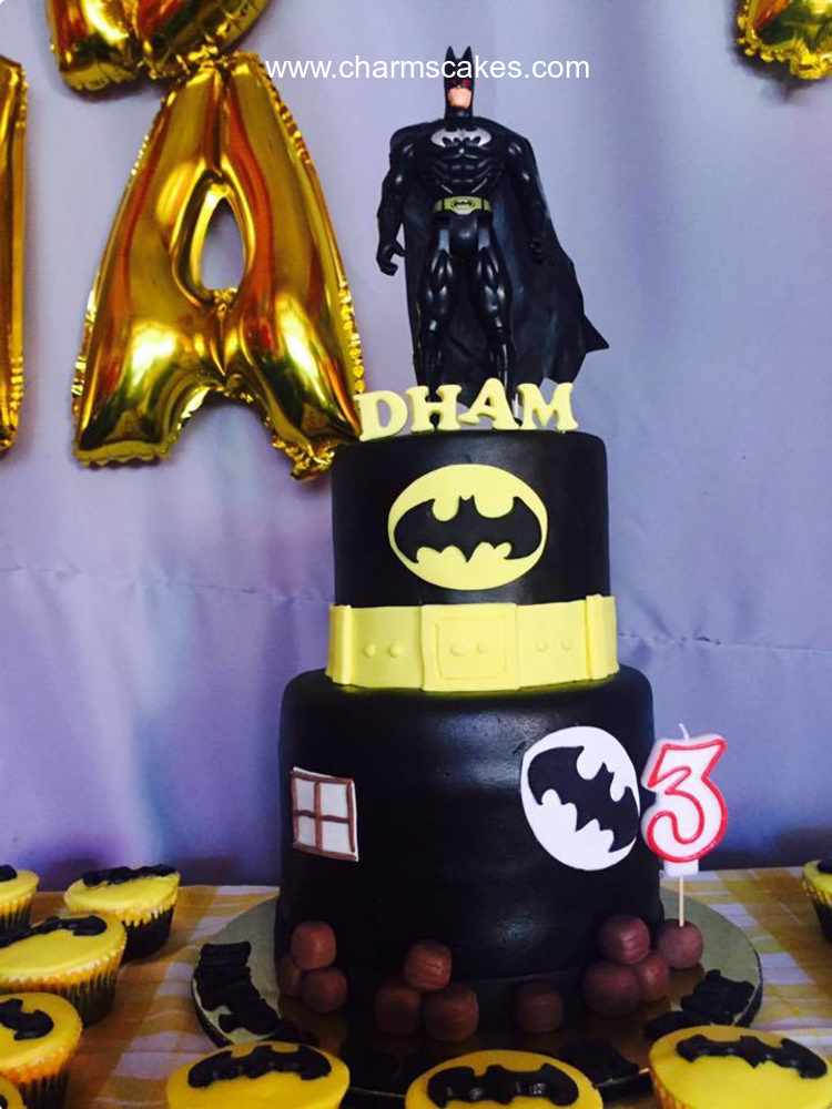 Dark Knight Batman Custom Cake