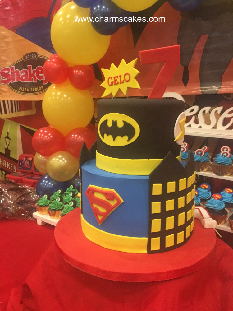 Batman Gelo Batman Custom Cake