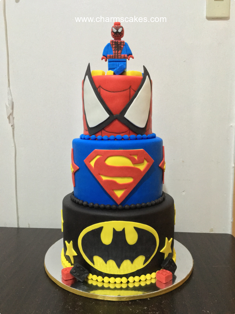 Superb LEGO Batman 8th Birthday Cake - Between The Pages Blog