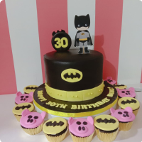 Duke's Batman Custom Cake