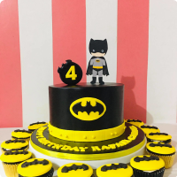 Rafael's Batman Custom Cake