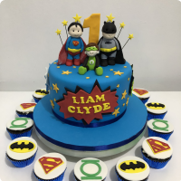 Clyde Batman Custom Cake