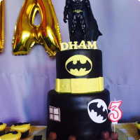 Dark Knight Batman Custom Cake