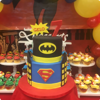 Gelo Batman Custom Cake