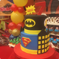 Batman Gelo Batman Custom Cake