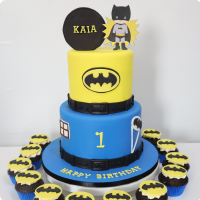 Kaia Batman Custom Cake