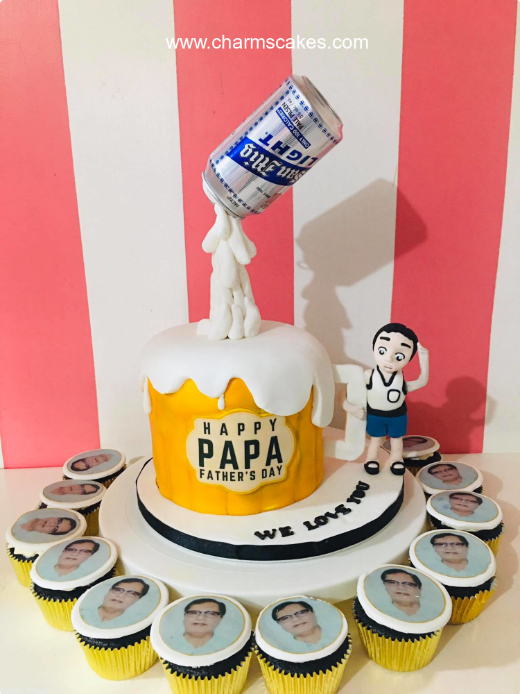 San Mig Light Beer Custom Cake