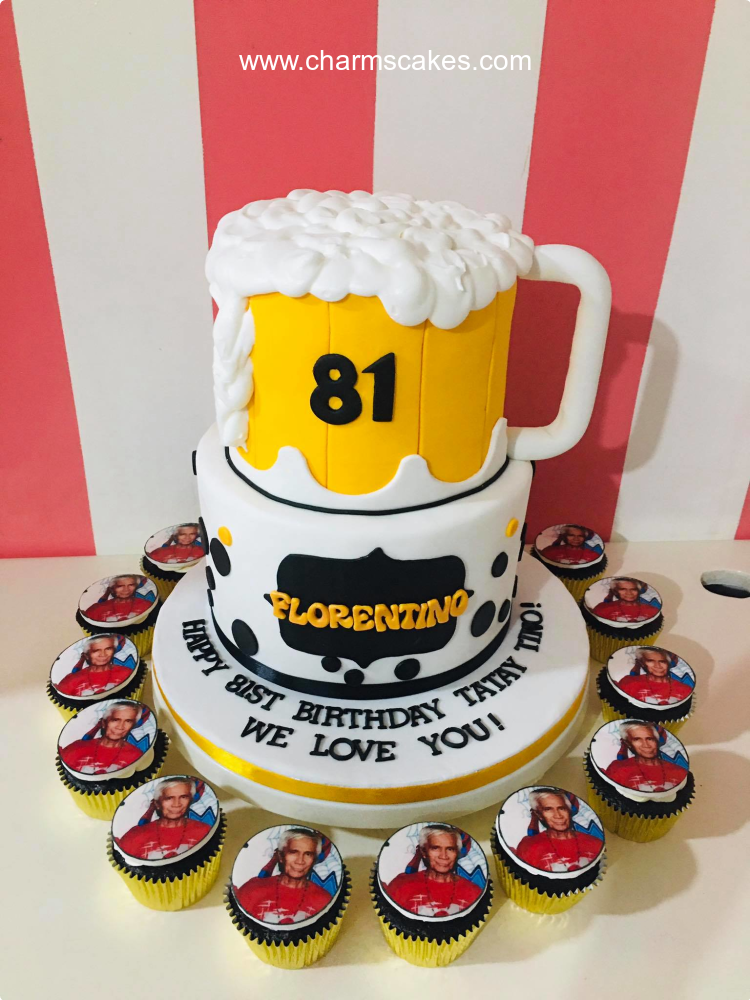 Designer Beer Cake | Cake Delivery In Delhi NCR | Yummy Cake