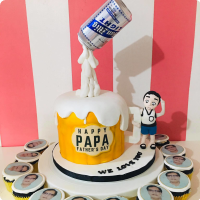 San Mig Light Beer Custom Cake