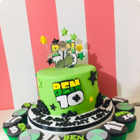 Ben 10 Benten Custom Cake