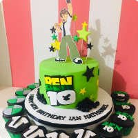 Nathaniel Benten Custom Cake