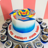 Johan's Beyblade Custom Cake