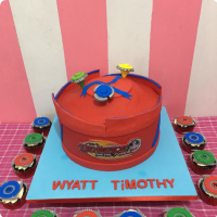 Timothy's Beyblade Custom Cake