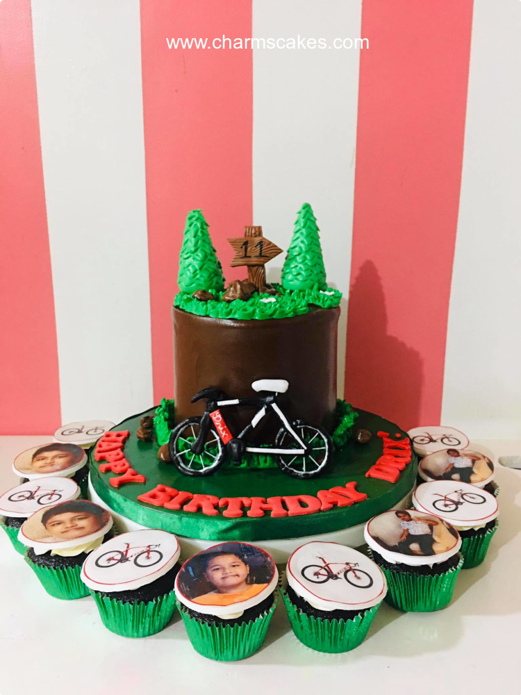 Drix Biker Custom Cake