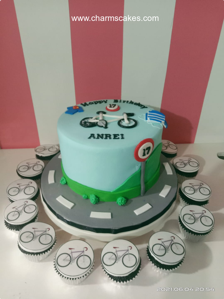 Biker Biker Custom Cake