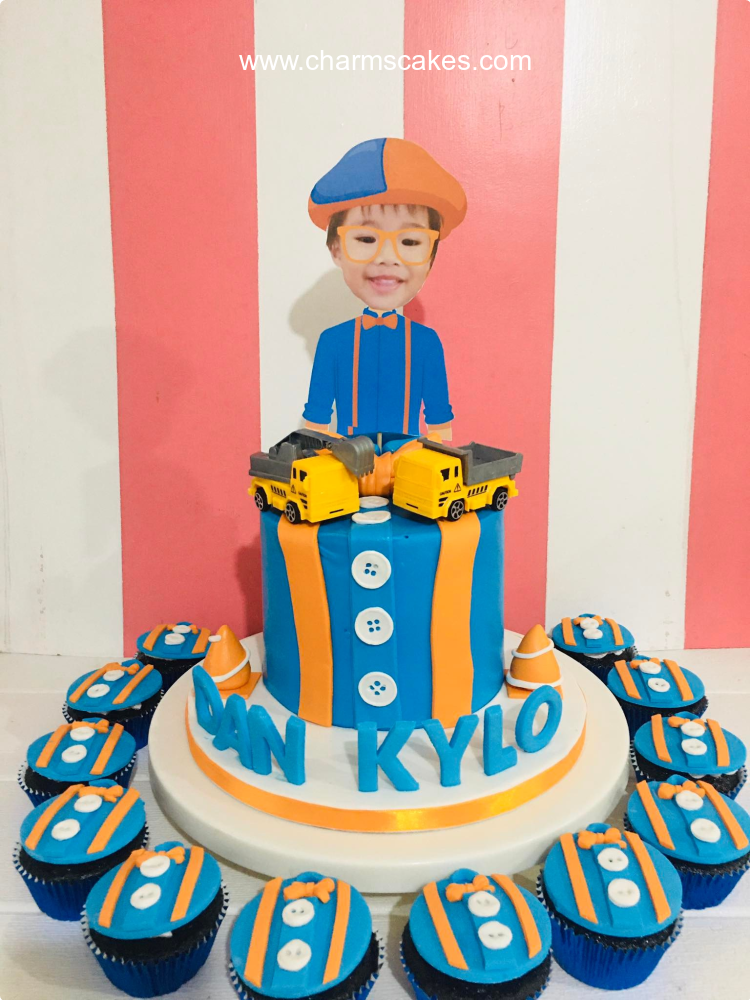 Dan Blippi Custom Cake