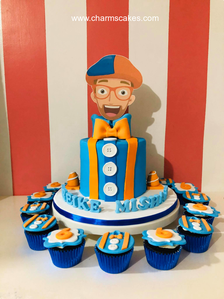 Blippi Blippi Custom Cake